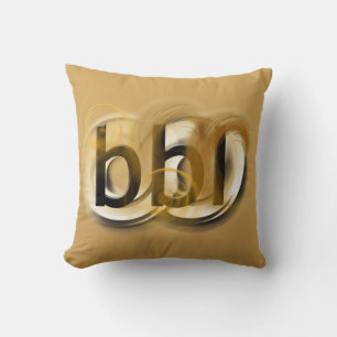 OMG! bbl Throw Pillow