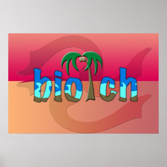 OMG! biotch Poster (Front)