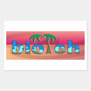 OMG! biotch Sticker