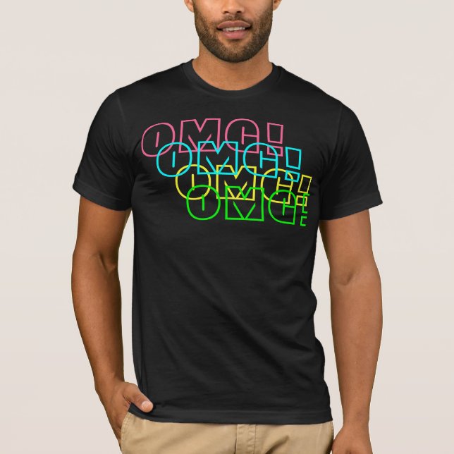 OMG! Black T T-Shirt (Front)