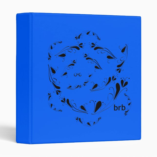 OMG! brb Binder (Front/Spine)