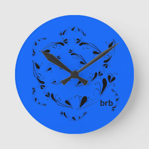 OMG! brb Round Clock