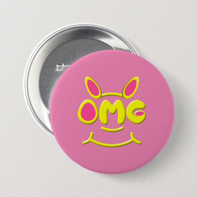 OMG Button (Front & Back)