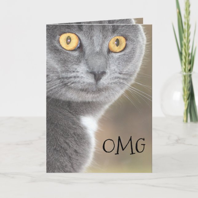 OMG Congratulations Card (Front)