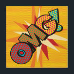 OMG Fun Retro Comic Book Pop Art<br><div class="desc">A fun, cool and trendy retro comic book pop art-inspired design that puts the wham, zap, pow into your day. The perfect gift for superheroes, your friends, family or as a treat to yourself. Designed by ComicBookPop© at www.zazzle.com/comicbookpop*</div>