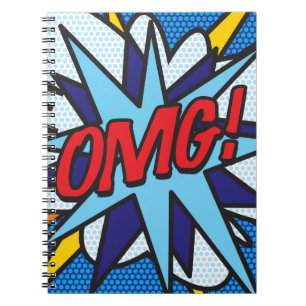 OMG Fun Retro Comic Book Pop Art