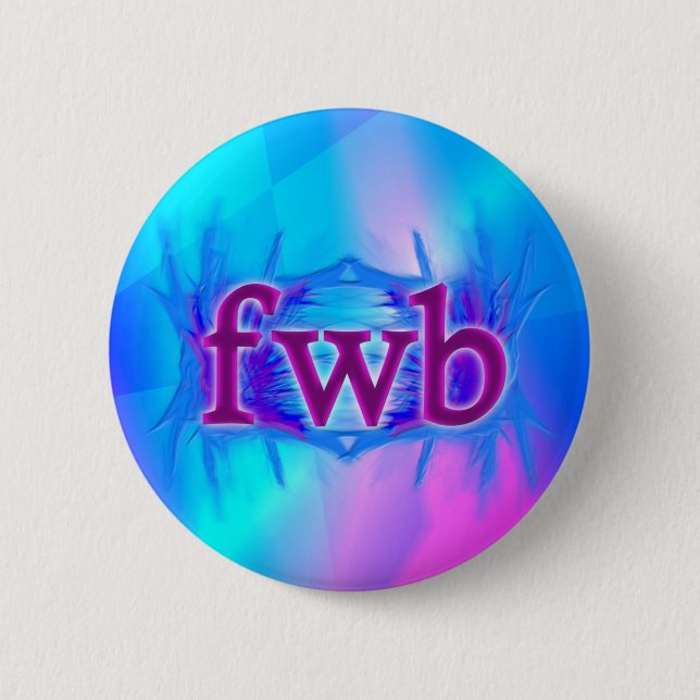 OMG! fwb 2 Inch Round Button (Front)
