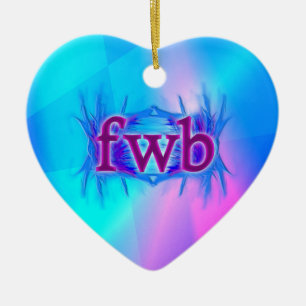 OMG! fwb Ceramic Ornament