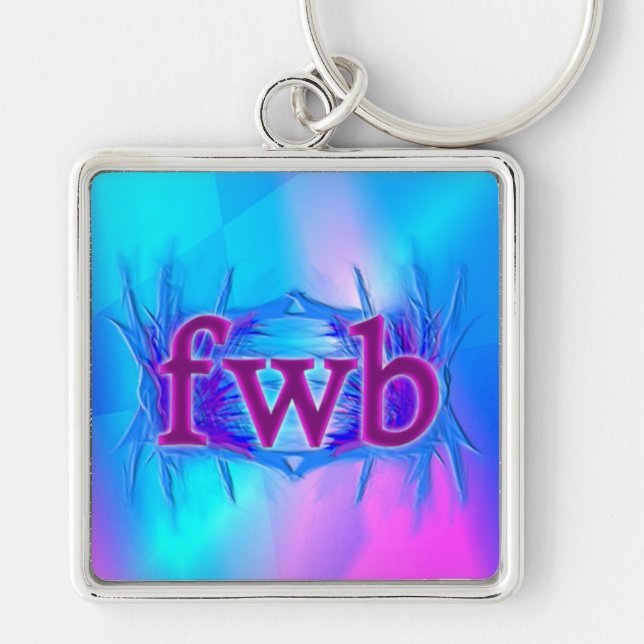 OMG! fwb Keychain (Front)