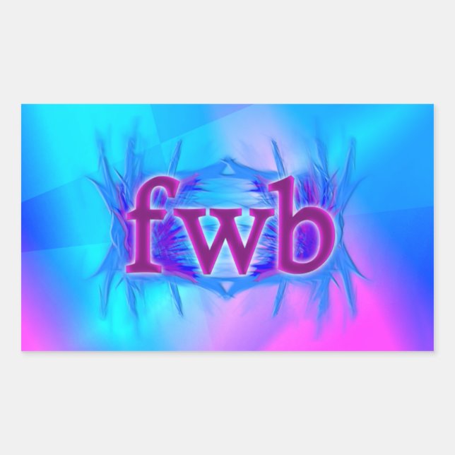 OMG! fwb Sticker (Front)