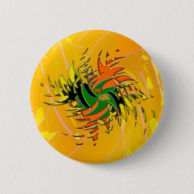 OMG! idk 2 Inch Round Button (Front)
