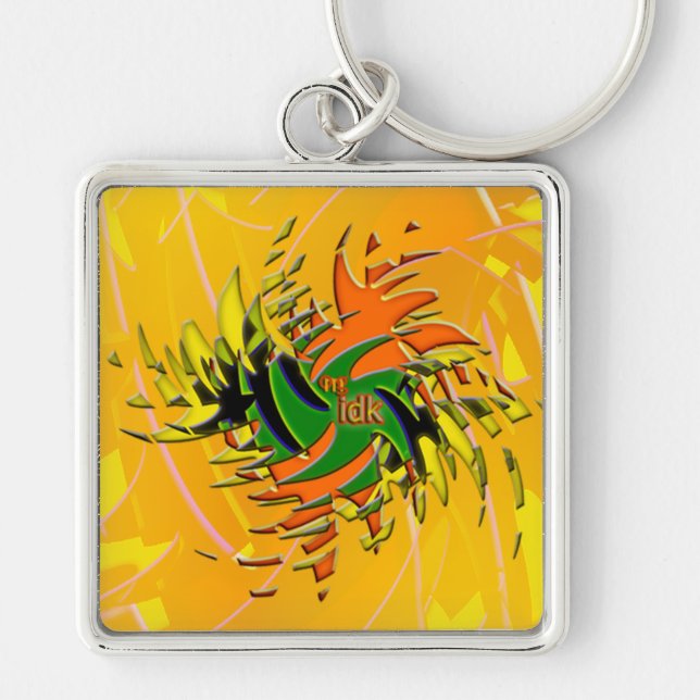 OMG! idk Keychain (Front)