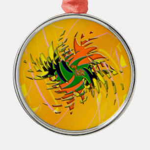 OMG! idk Metal Ornament