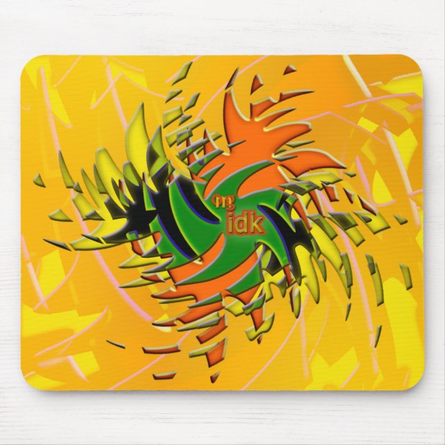 OMG! idk Mouse Pad (Front)