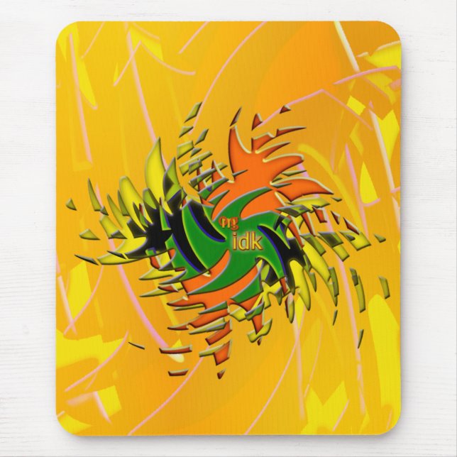 OMG! idk Mouse Pad (Front)