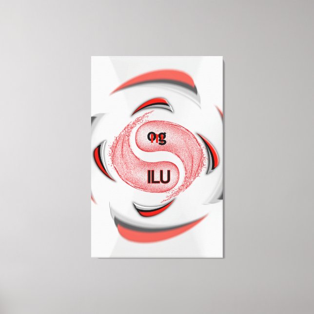 OMG! ilu Canvas Print (Front)