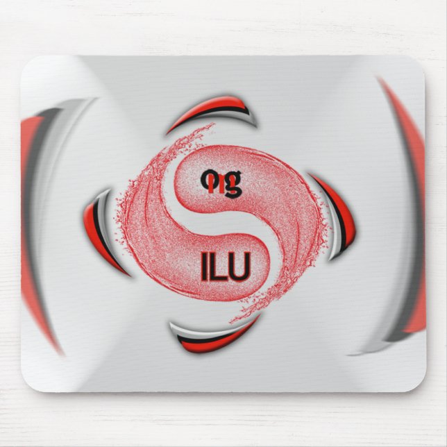 OMG! ilu Mouse Pad (Front)