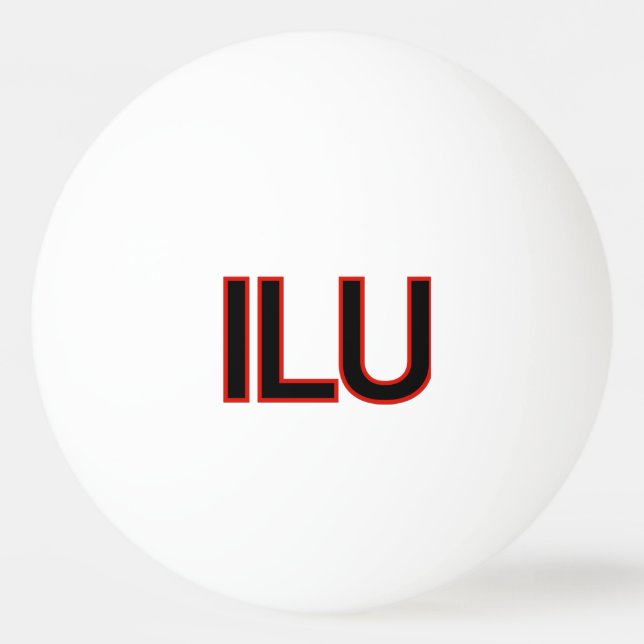 OMG! ilu Ping Pong Ball (Front)