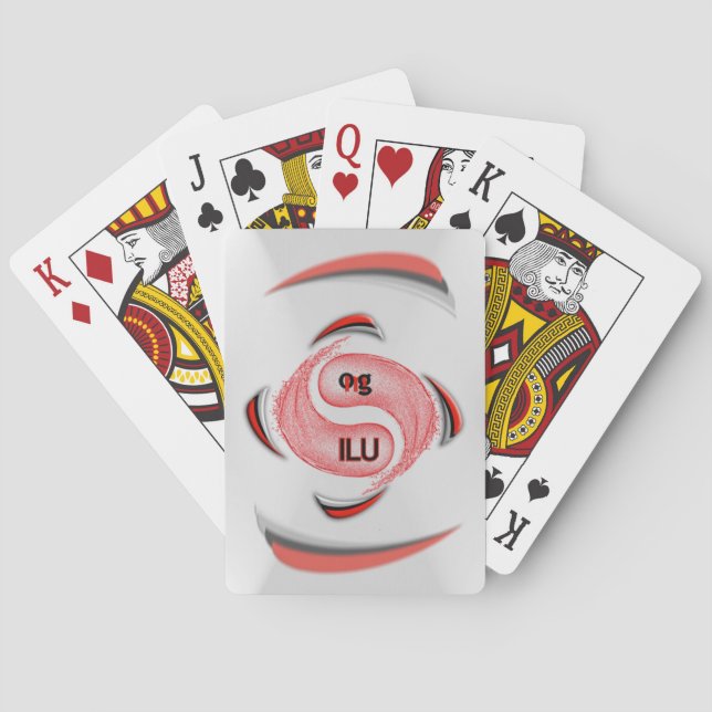 OMG! ilu Playing Cards (Back)