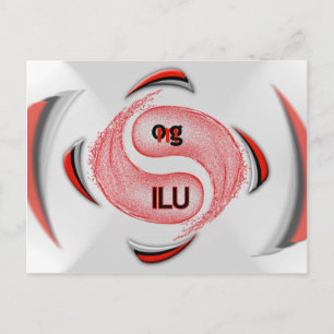 OMG! ilu Postcard