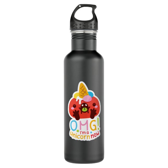 OMG I'm a Unicorn Now 710 Ml Water Bottle (Front)