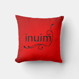 OMG! inuim Throw Pillow
