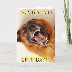 OMG IT'S YOUR BIRTHDAY!!! CARD