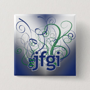 OMG! jfgi 2 Inch Square Button