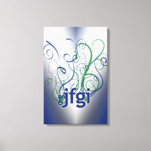OMG! jfgi Canvas Print
