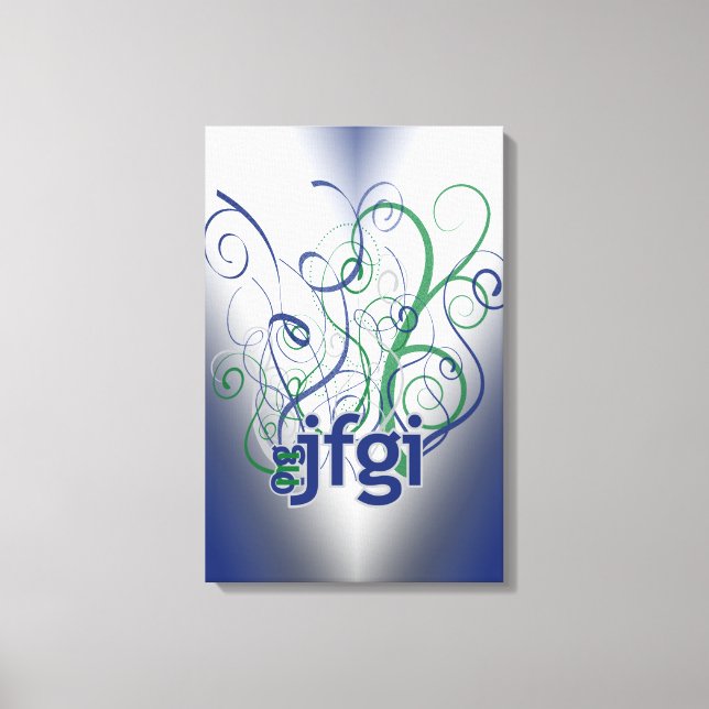 OMG! jfgi Canvas Print (Front)