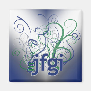 OMG! jfgi Magnet