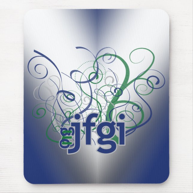 OMG! jfgi Mouse Pad (Front)