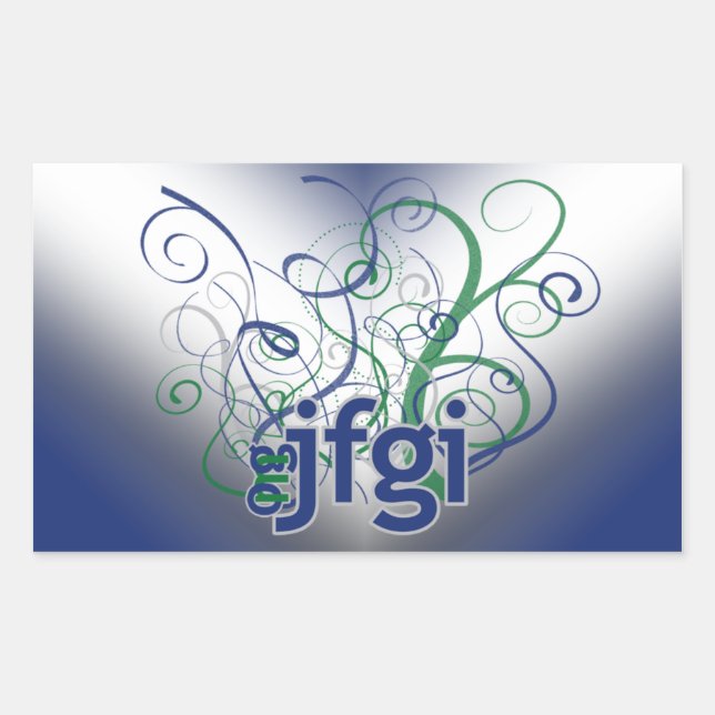 OMG! jfgi Sticker (Front)