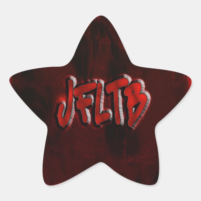 OMG! jfltb Star Sticker (Front)