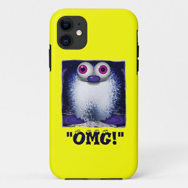 OMG Jote Fuzzy Cartoon Wuzzy Butt coque iphone (Dos)