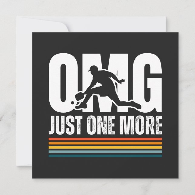 OMG Just One More  Card (Front)