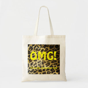 OMG  Leopard Tote Bag
