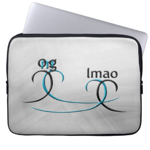 OMG! lmao Laptop Sleeve