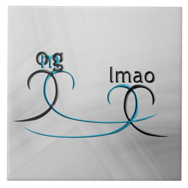OMG! lmao Tile (Front)