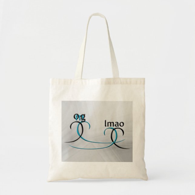 OMG! lmao Tote Bag (Front)