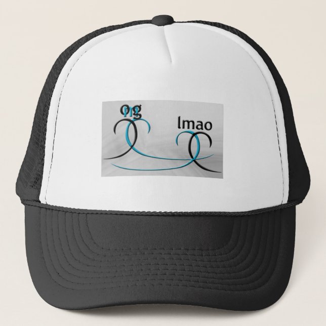OMG! lmao Trucker Hat (Front)