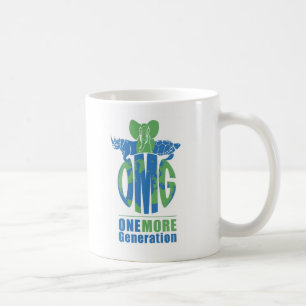 OMG logo colour, Save the MountainGorilla Coffee Mug