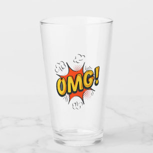 OMG logo Glass