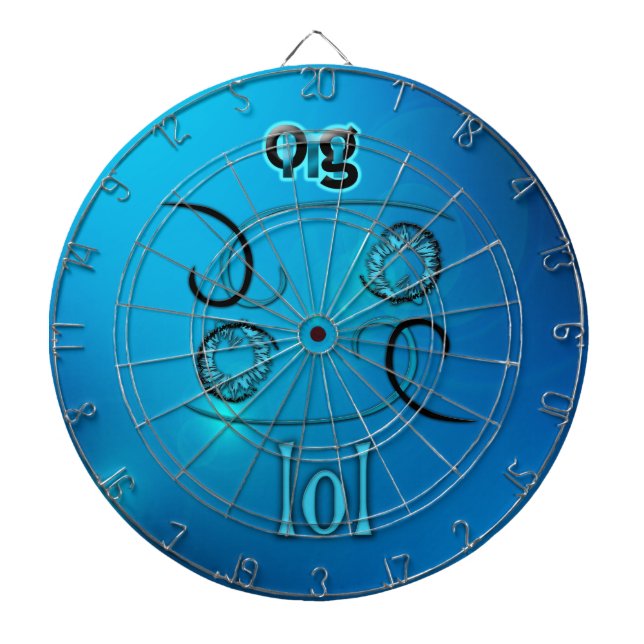 OMG! lol Dartboard (Front)