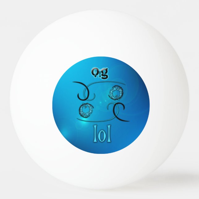 OMG! lol Ping Pong Ball (Front)