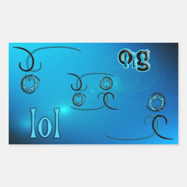 OMG! lol Sticker (Front)