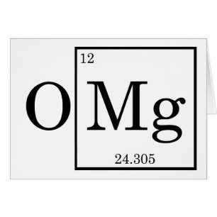 OMG - Magnésium - magnésium - table périodique