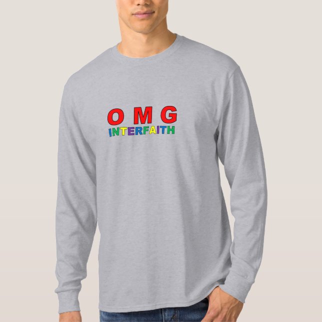 OMG Mens long-sleeve t-shirt (Front)