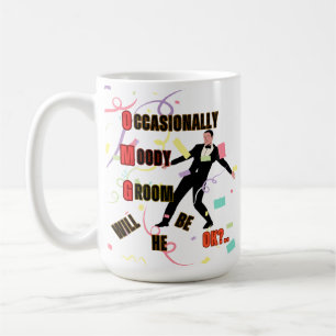OMG Moody Dancing Groom Coffee Mug