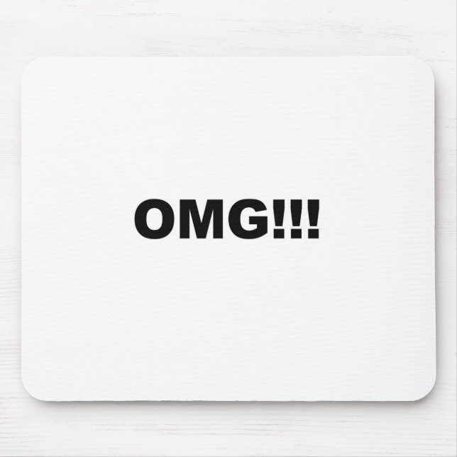 OMG!!! MOUSE PAD (Front)
